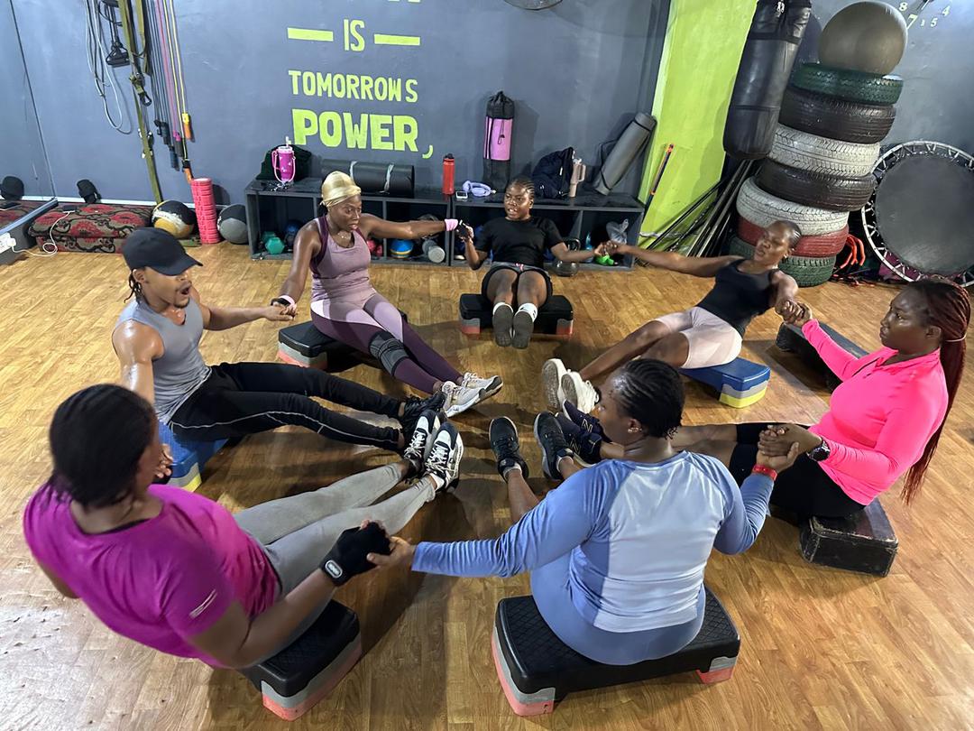 Group fitness class 2